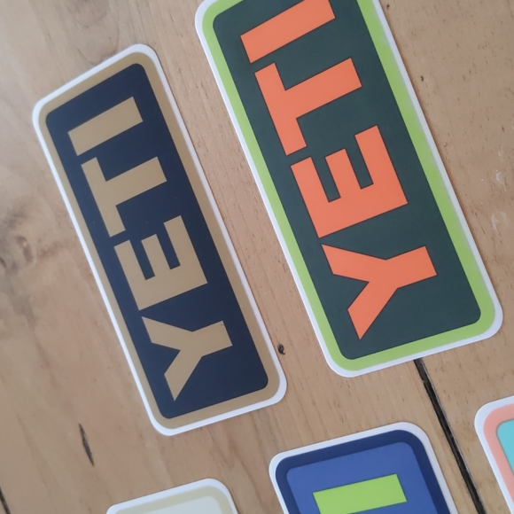 *LAST CHANCE* Yeti Stickers - Bundle of 5 - Picture 3 of 4
